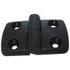 Hinge Combi Hinge Plastic Right 40 / 40 Detachable 48 x 77 mm black