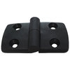 Hinge Combi Hinge Plastic Left 45 / 45 Detachable 48 x 87 mm black