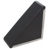 Aluminium die-cast angle, 20/40 mm, slot 5, for M5, plain and Cover Cap