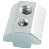T-Slot Nut heavy-duty Slot 8 - Type I - with step, spring loaded ball, steel