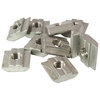 100x T-Slot Nut Sliding Block Slot 6 - Type B - M5with step, heavy duty, stainless