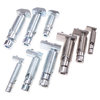 Set Automatic Connector Fastener Slot 5/6/8/10, Typ I/B, steel/stainless steel